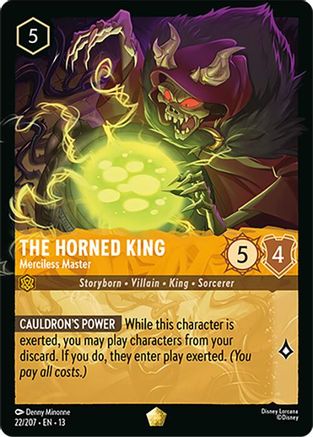 The Horned King - Merciless Master (22/204) [Attack of the Vine]