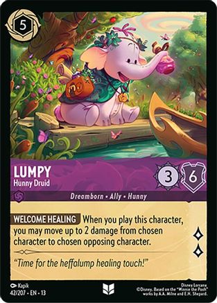 Lumpy - Hunny Druid (42/204) [Attack of the Vine] Cold Foil