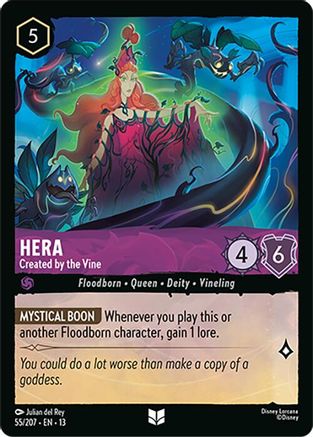 Hera - Created by the Vine (55/204) [Attack of the Vine]