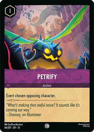 Petrify (66/204) [Attack of the Vine] Cold Foil