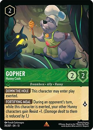 Gopher - Hunny Cook (78/204) [Attack of the Vine]