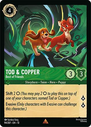 Tod & Copper - Best of Friends (94/204) [Attack of the Vine]