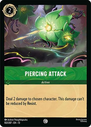 Piercing Attack (102/204) [Attack of the Vine]