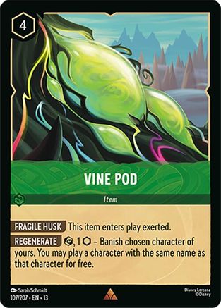 Vine Pod (107/204) [Attack of the Vine] Cold Foil