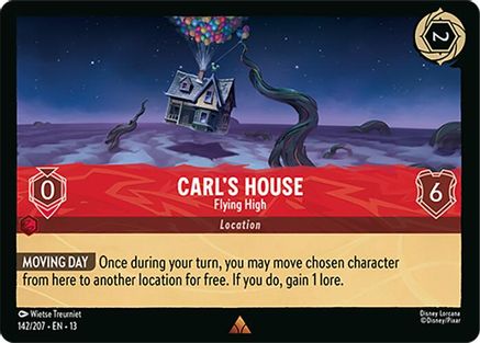 Carl's House - Flying High (142/204) [Attack of the Vine] Cold Foil