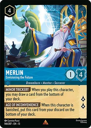 Merlin - Envisioning the Future (146/204) [Attack of the Vine] Cold Foil