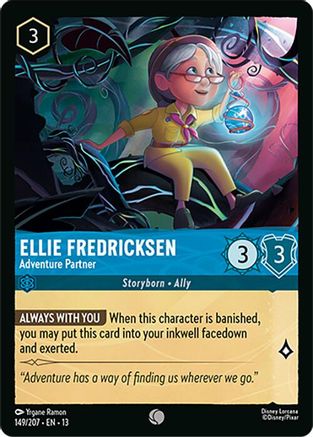 Ellie Fredricksen - Adventure Partner (149/204) [Attack of the Vine] Cold Foil