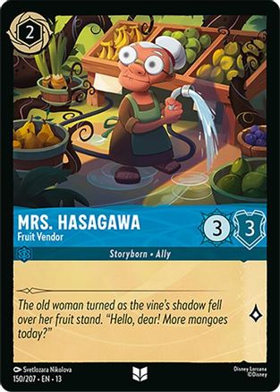 Mrs. Hasagawa - Fruit Vendor (150/204) [Attack of the Vine]