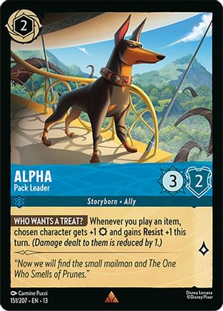 Alpha - Pack Leader (151/204) [Attack of the Vine]