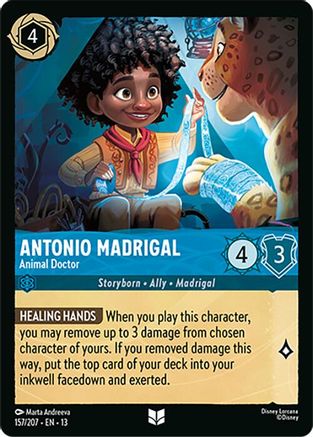 Antonio Madrigal - Animal Doctor (157/204) [Attack of the Vine] Cold Foil
