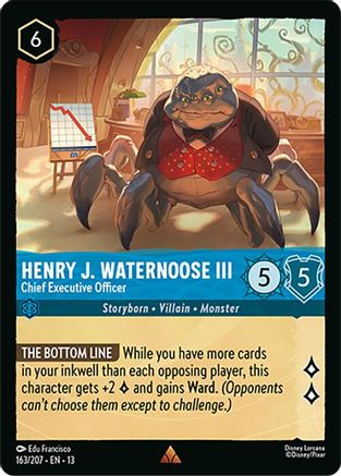 Henry J. Waternoose III - Chief Executive Officer (163/204) [Attack of the Vine]