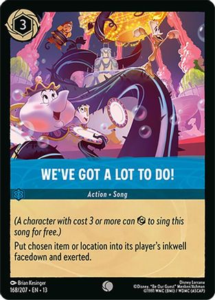 We've Got a Lot to Do! (168/204) [Attack of the Vine] Cold Foil