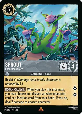 Sprout - Experiment 509 (179/204) [Attack of the Vine] Cold Foil