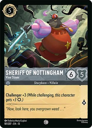 Sheriff of Nottingham - Vine Slayer (181/204) [Attack of the Vine]