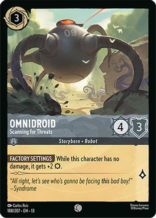 Omnidroid - Scanning for Threats (188/204) [Attack of the Vine] Cold Foil