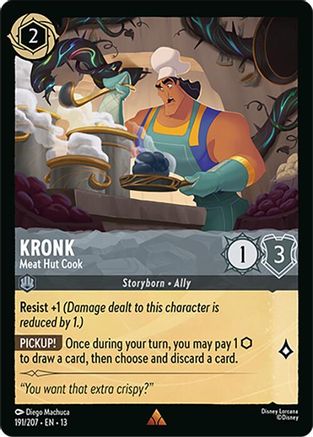 Kronk - Meat Hut Cook (191/204) [Attack of the Vine] Cold Foil