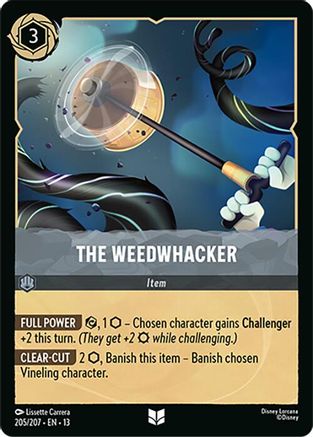 The Weedwhacker (205/204) [Attack of the Vine] Cold Foil