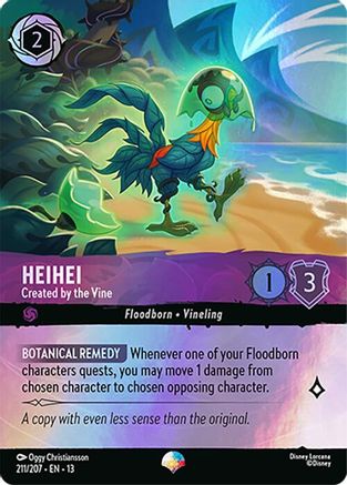 Heihei - Created by the Vine (Epic) (211/204) [Attack of the Vine] Holofoil