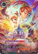 Peter Pan & Tinker Bell - Fast Friends (Enchanted) (233/204) [Attack of the Vine] Holofoil