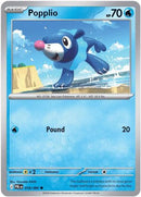 Popplio 018 [ME05 Pitch Black]  - Reverse Holofoil