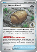 Antique Armor Fossil 072 [ME05 Pitch Black]  - Reverse Holofoil