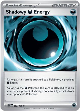 Shadowy Darkness Energy 083 [ME05 Pitch Black]  - Reverse Holofoil