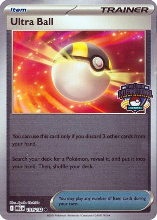 Ultra Ball - European International Championship 131 [League & Championship Cards]  - Reverse Holofoil