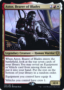 Astor, Bearer of Blades [Dominaria United Prerelease Promos]