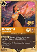 Pocahontas - Guiding the Tribe (3) [Disney Lorcana Promo Cards] Holofoil