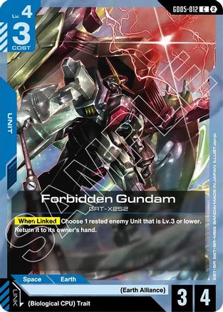 Forbidden Gundam (GD05-012) [Freedom Ascension]