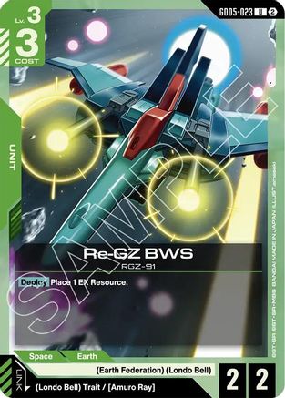 Re-GZ BWS (GD05-023) [Freedom Ascension]