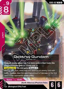 Destroy Gundam (GD05-037) [Freedom Ascension] Holofoil