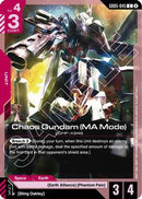 Chaos Gundam (MA Mode) (GD05-045) [Freedom Ascension]