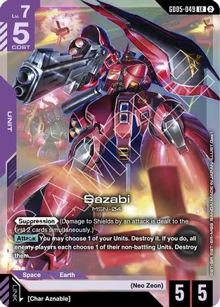 Sazabi (GD05-049) (GD05-049) [Freedom Ascension] Holofoil