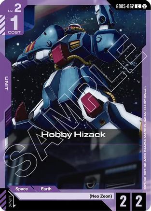 Hobby Hizack (GD05-062) [Freedom Ascension]