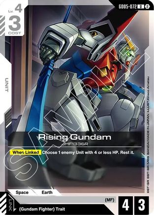 Rising Gundam (GD05-072) [Freedom Ascension]