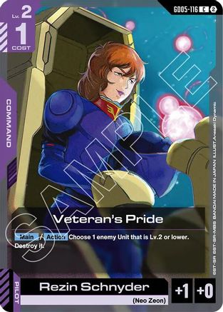 Veteran's Pride (GD05-116) [Freedom Ascension]