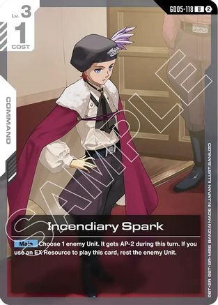 Incendiary Spark (GD05-118) [Freedom Ascension]