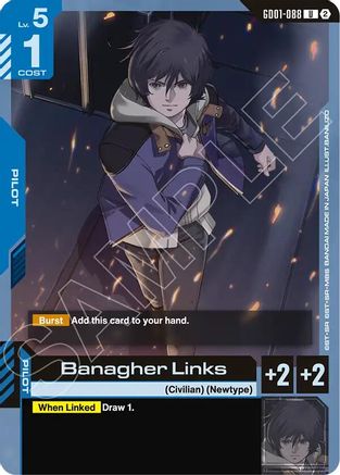 Banagher Links (GD01-088) [Deck Build Box Freedom Ascension]