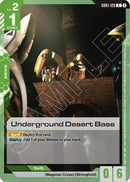 Underground Desert Base (GD01-126) [Deck Build Box Freedom Ascension]