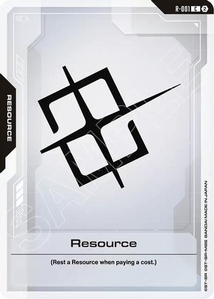 Resource (R-001) [Deck Build Box Freedom Ascension]