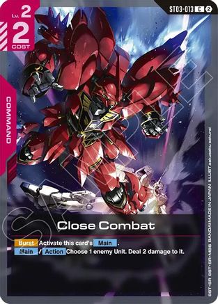 Close Combat (ST03-013) [Deck Build Box Freedom Ascension]