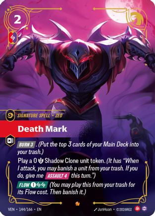 Death Mark (144/166) [Vendetta] Foil