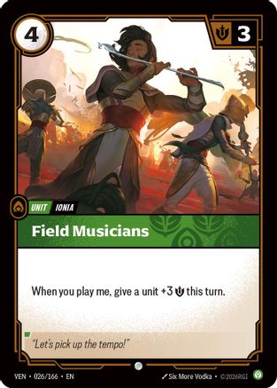 Field Musicians (026/166) [Vendetta] Foil