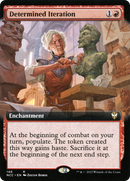 Determined Iteration (Extended Art): (Extended Art) [New Capenna Commander]