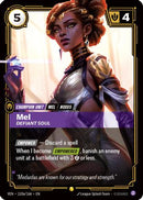 Mel, Defiant Soul (Alternate Art) (110a/166) [Vendetta] Foil
