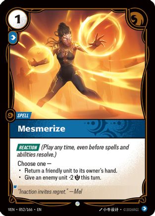 Mesmerize (052/166) [Vendetta] Foil