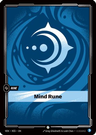 Mind Rune (R03) [Vendetta] Foil