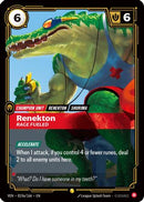 Renekton, Rage Fueled (Alternate Art) (019a/166) [Vendetta] Foil