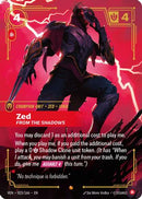 Zed, From the Shadows (023/166) [Vendetta] Foil